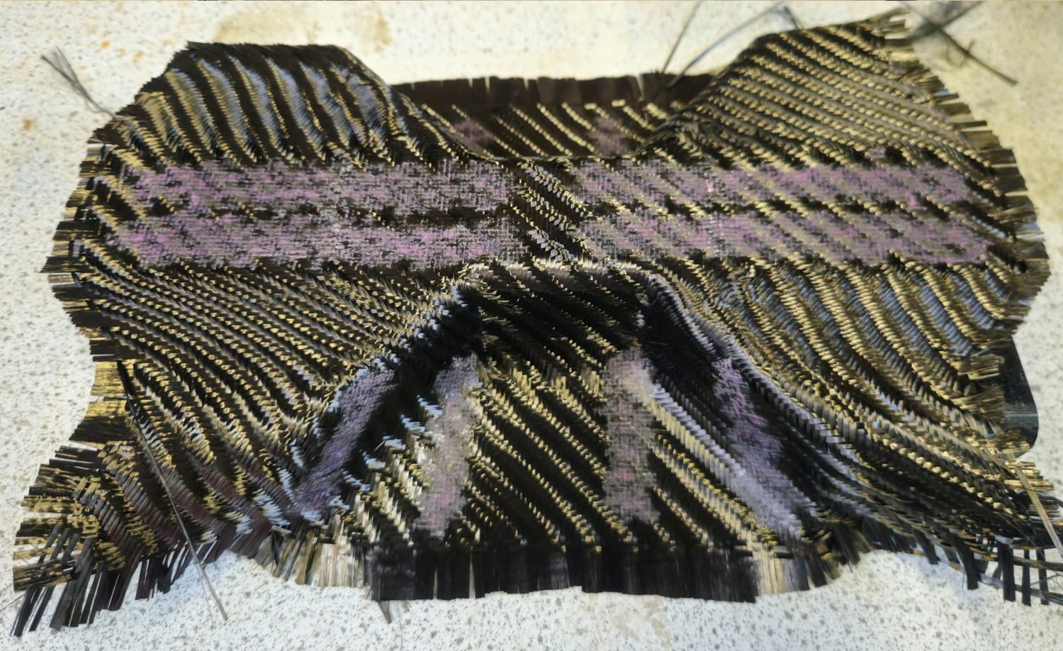 Formed with patches