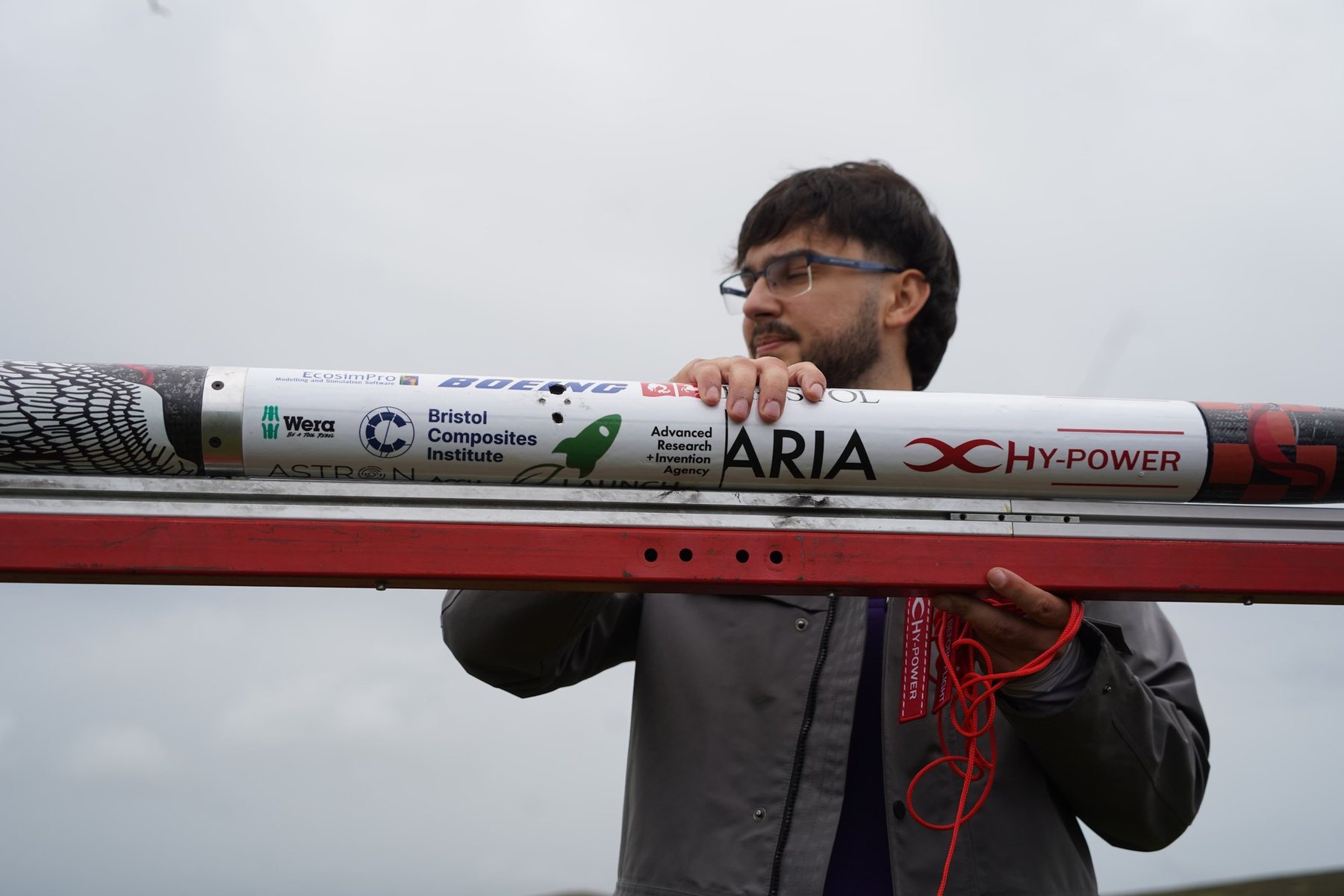 Atmospheric science payload for a university rocket